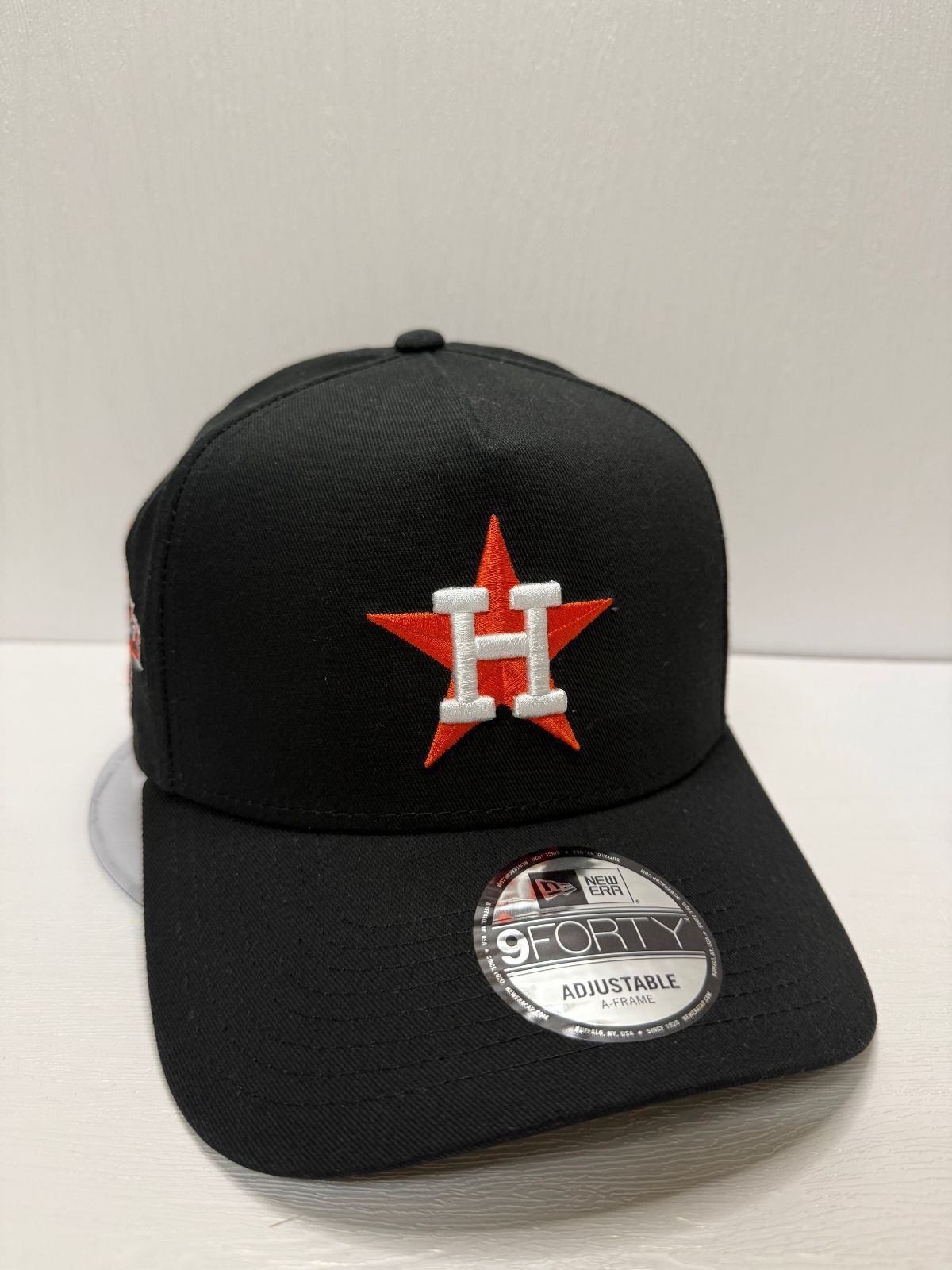 【海外限定】ニューエラ ヒューストンアストロズ 9FORTY Aフレームブラック 海外限定 Newera ニューエラ 9Forty Aフレーム Astros