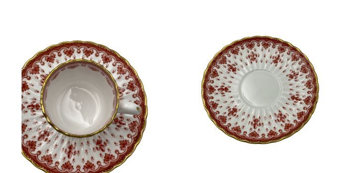 スポード フルールドリス カップ＆ソーサー 6客 spode 洋食器 デミタス