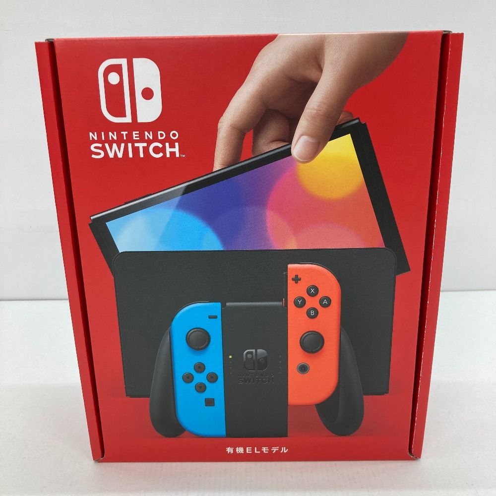 05w06019 【未使用 Nintendo Switch】ニンテンドースイッチ本体 有機ELモデル ネオン ＊検品開封済み＊ ゲームハード  【未使用品】 - メルカリ