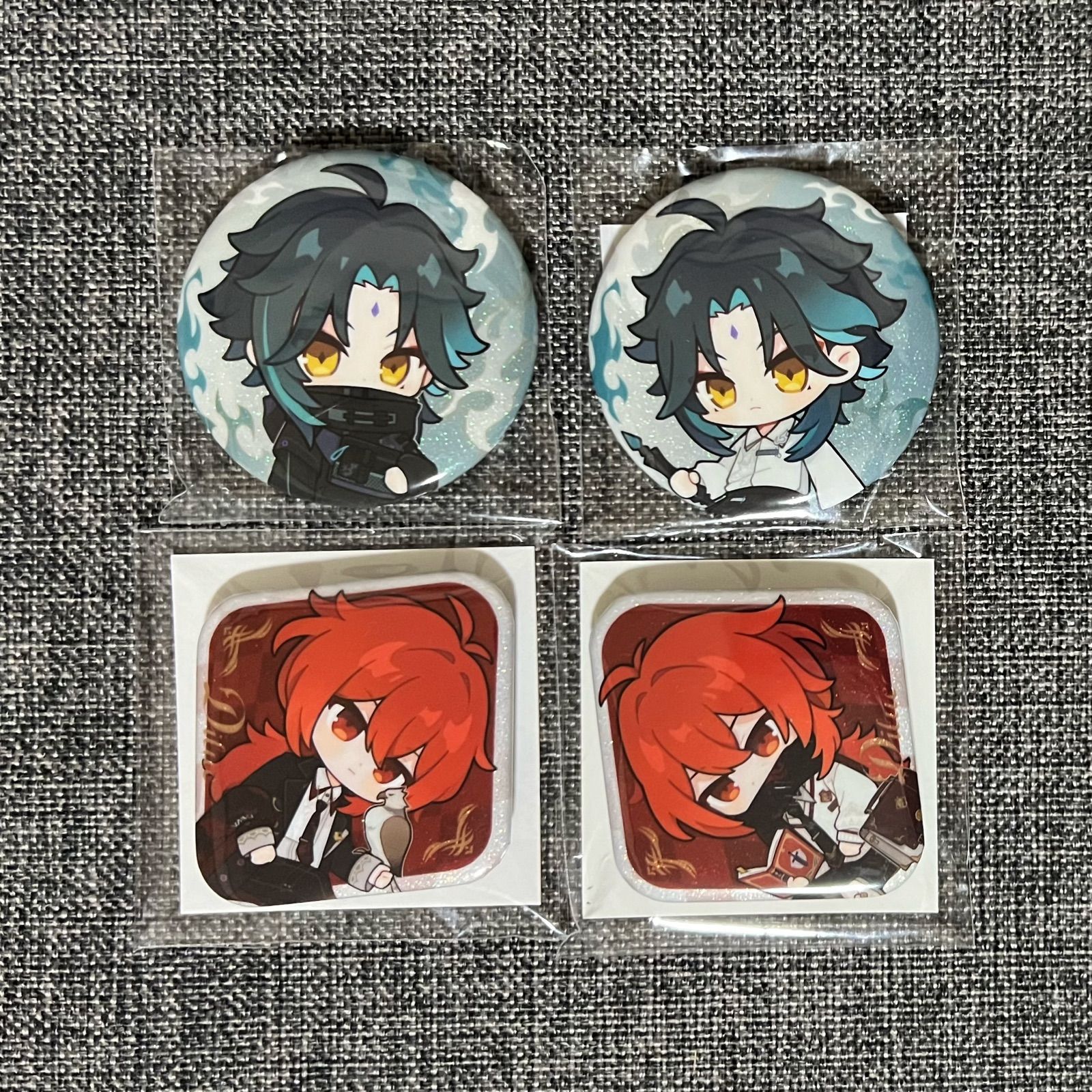 原神 アクキー 6点 ディルック アルベド 魈 等 原神 アクキー 6点 ディルック アルベド 魈 等 原神 アクキー 6