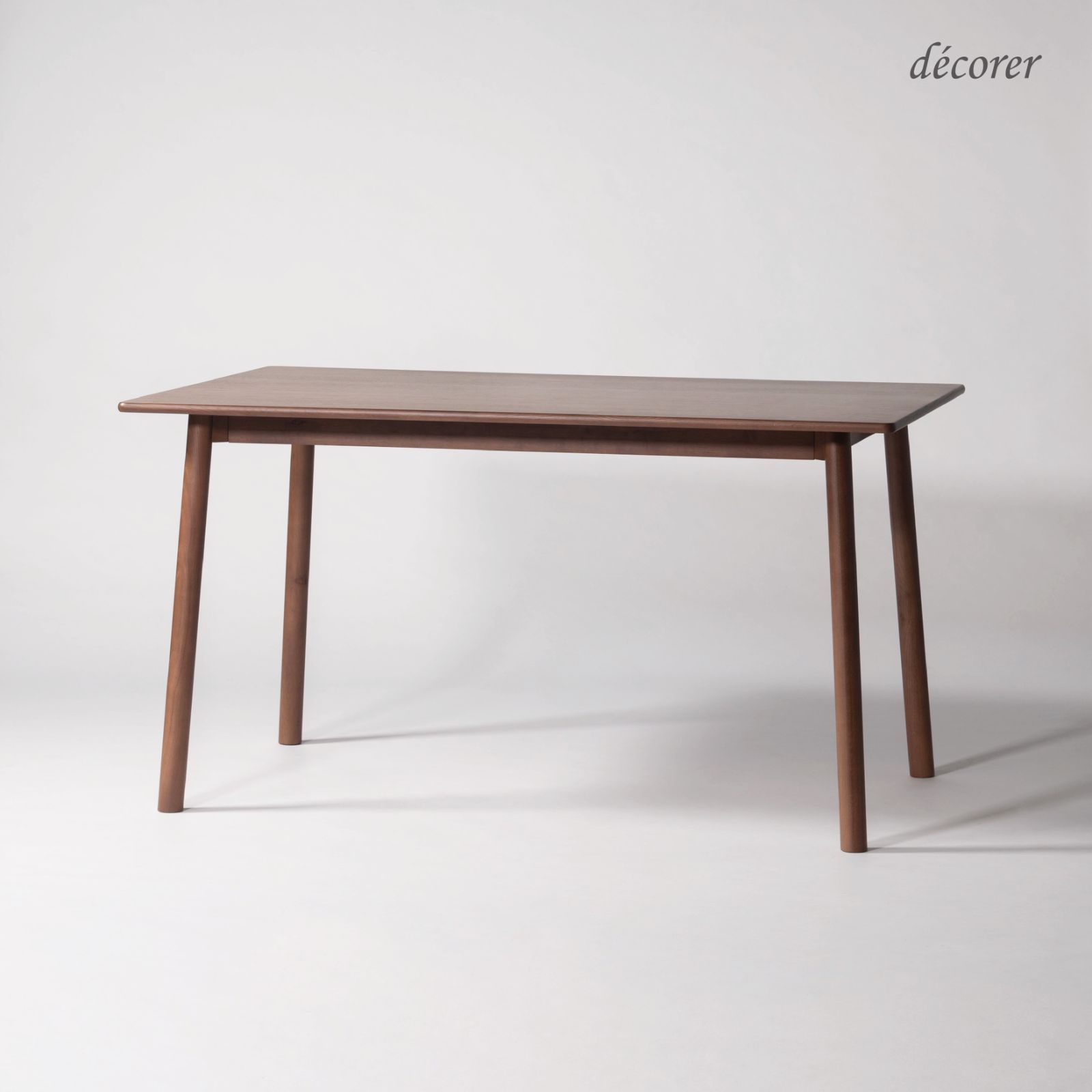 【新作】Oak dining table 135 No.16 / オークダイニングテーブル 【幅135 奥行80 高72 : 3色】 北欧 スタイル オーク 長方形 四角 モダン ブラウン 木製 天然木 デスク ダイニング リビング テーブル 【送料込み】