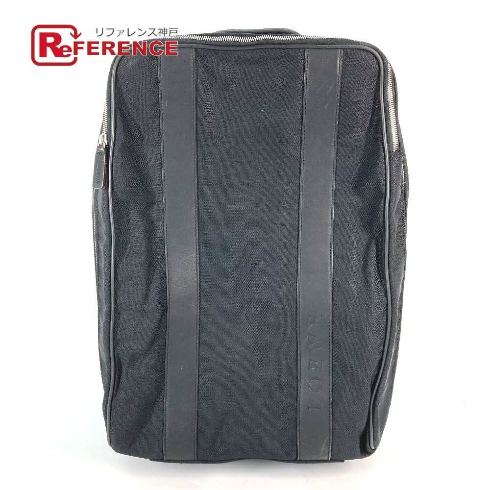 LOEWE ロエベ キャリーバッグ アナグラム スーツケース ロゴ レザー