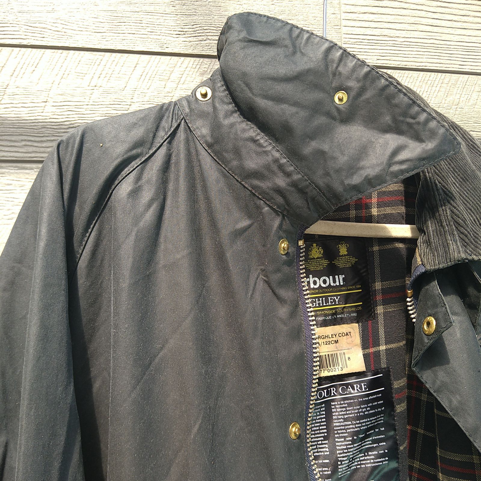 デッドストック】 Barbour BURGHLEY バブアー バーレー 90s 1996年製