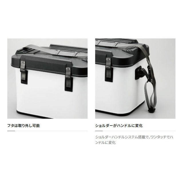 シマノ BK-001T タックルボートバッグ(ハードタイプ) 27L グレー