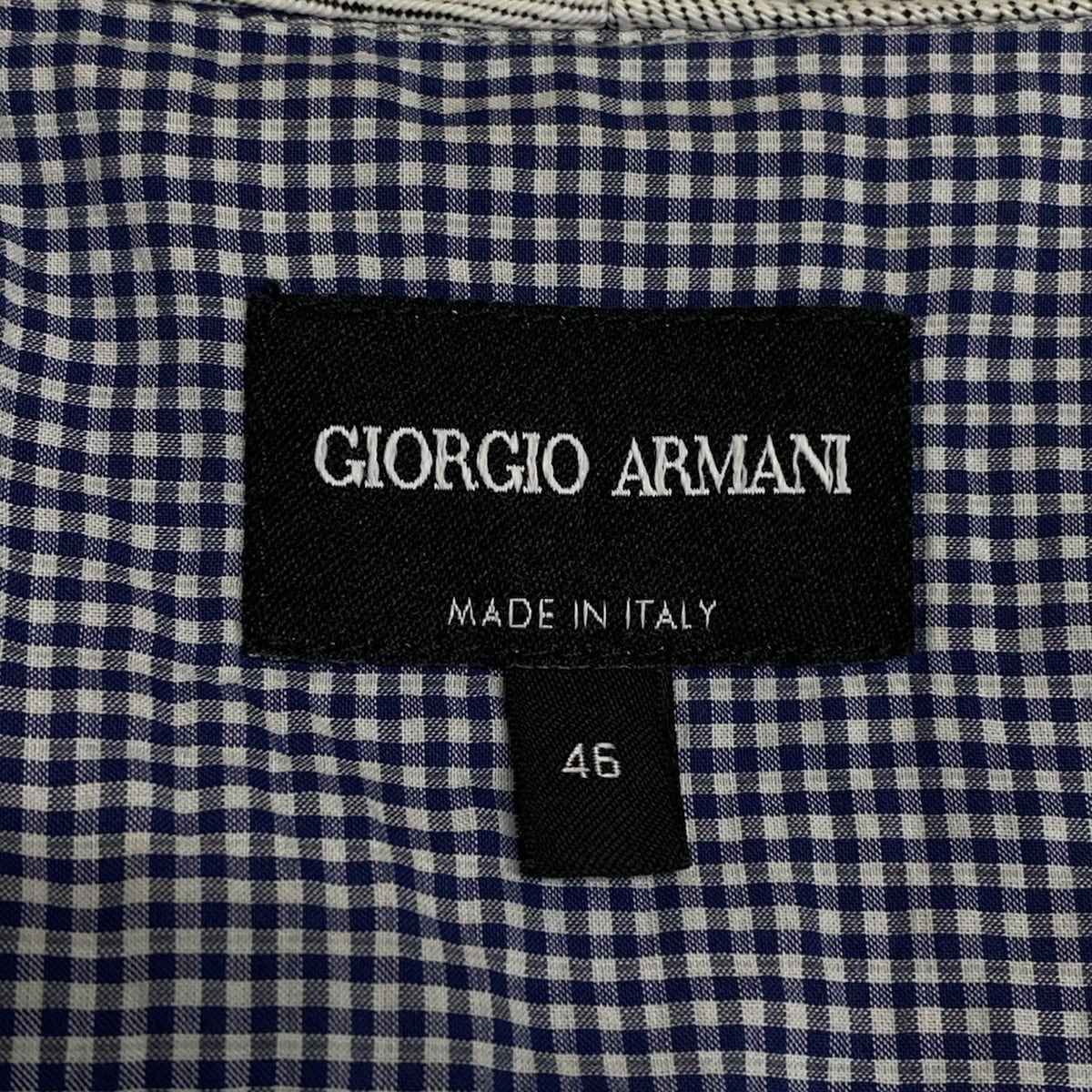 ジョルジオアルマーニ　ニットジャケット 46サイズ GIORGIOARMANI(ジョルジオアルマーニ) ジャケット サイズEU 46