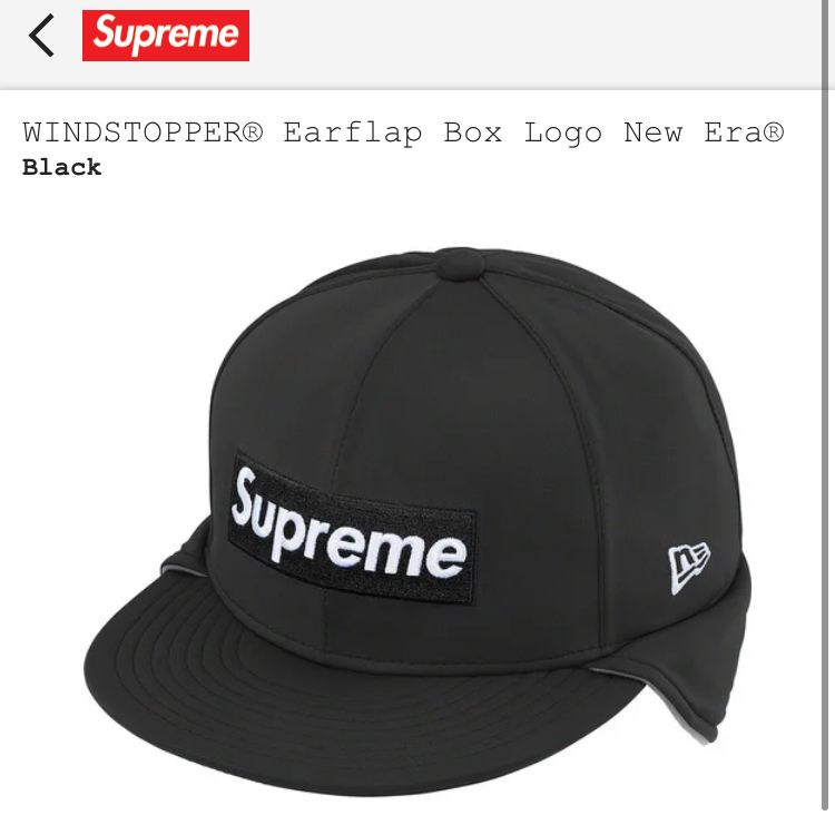 Supreme Windstopper Earflap Box Logo - メルカリ