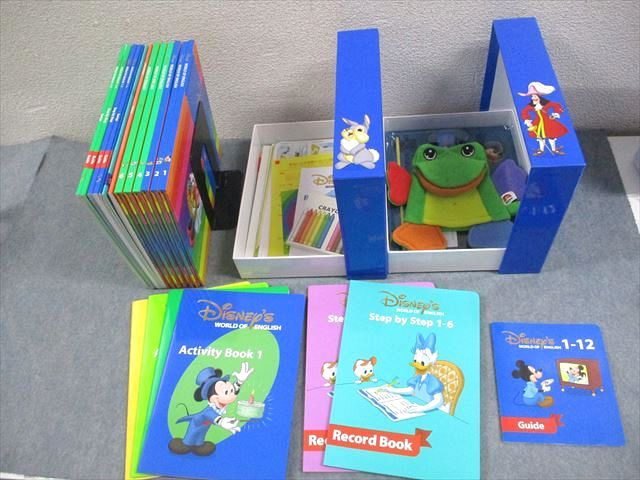 ワールドファミリー DISNEY WORLD OF ENGLISH ディズニー ワールドオブイングリッシュ 絵本1〜6 等 計12冊 ★ 217L4D ワールドファミリー DISNEY WORLD OF ENGLISH ディズニー