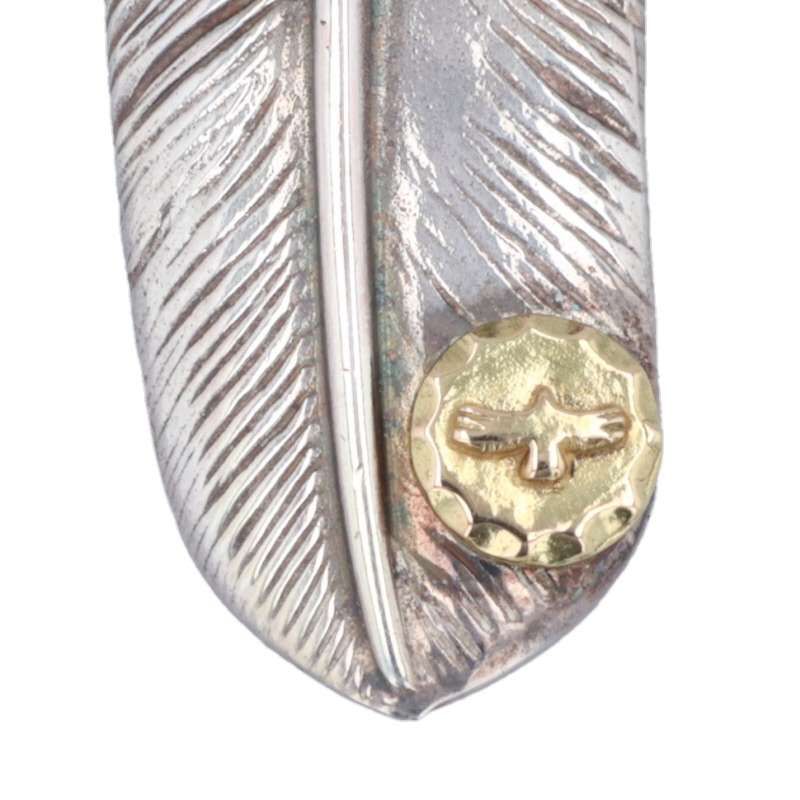 TADY & KING (タディアンドキング) K18ハートSVフェザー GPローズ 上金