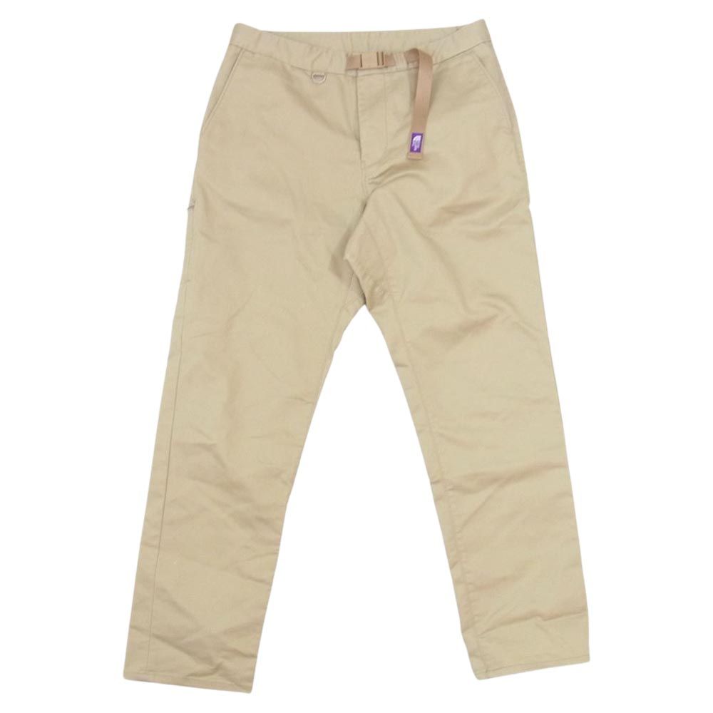 THE NORTH FACE ノースフェイス NT5051N PURPLE LABEL パープルレーベル STRETCH TWILL TAPERED  PANTS ストレッチツイル テーパード パンツ ベージュ系 WM【中古】 - メルカリ