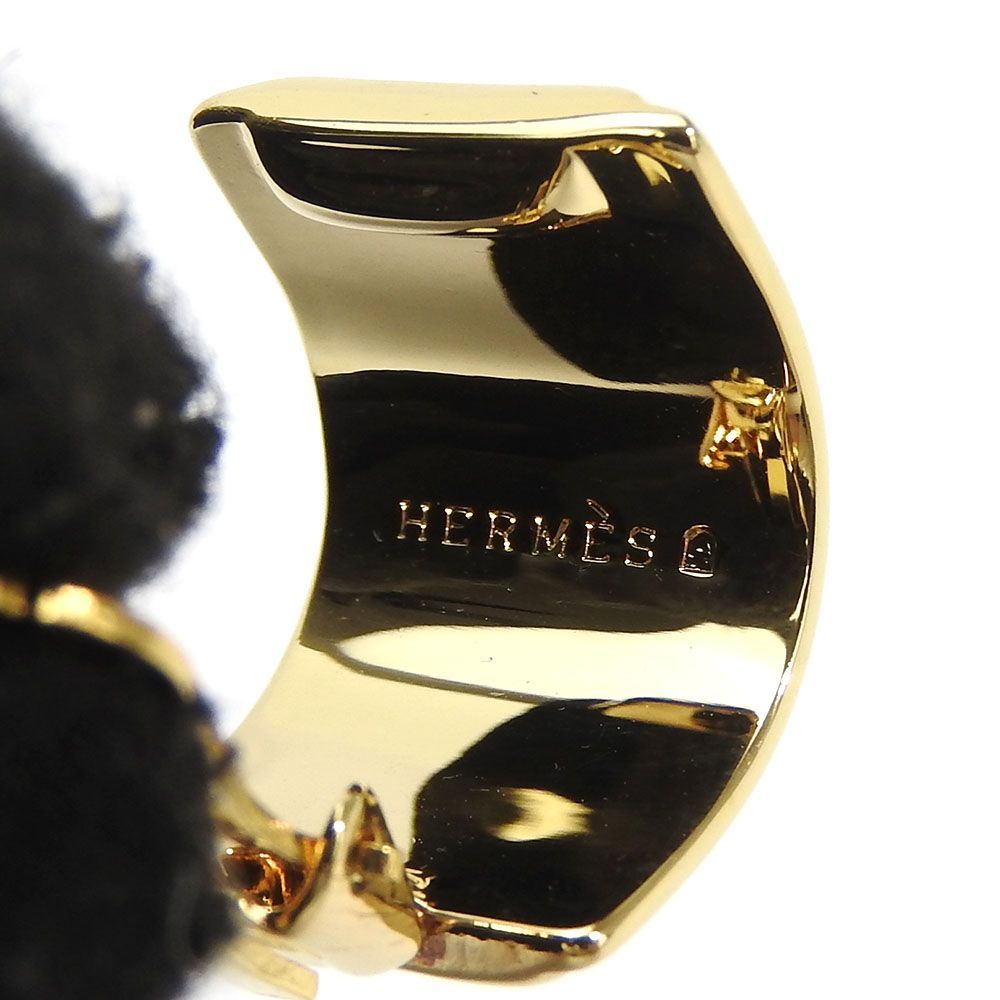 エルメス イヤリング エマイユ 七宝焼き レッド ゴールド GP メッキ アクセサリー ジュエリー 小物 レディース 女性 オシャレ HERMES earrings accessory