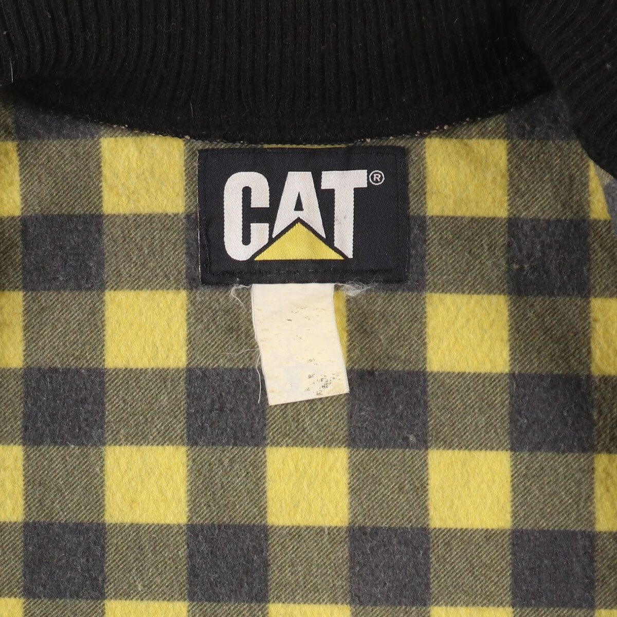 90s CATERPILLAR ダックベスト ヴィンテージ CAT 古着 90年代 CATERPILLAR ダックベスト メンズXL相当