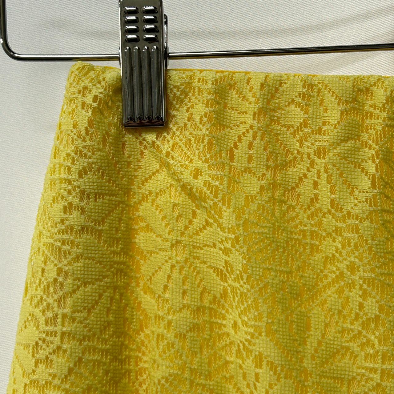 Vivienne Tam 38 イエロー ひざ丈スカート レディース センソユニコ マツオ カジュアルコーデ レース