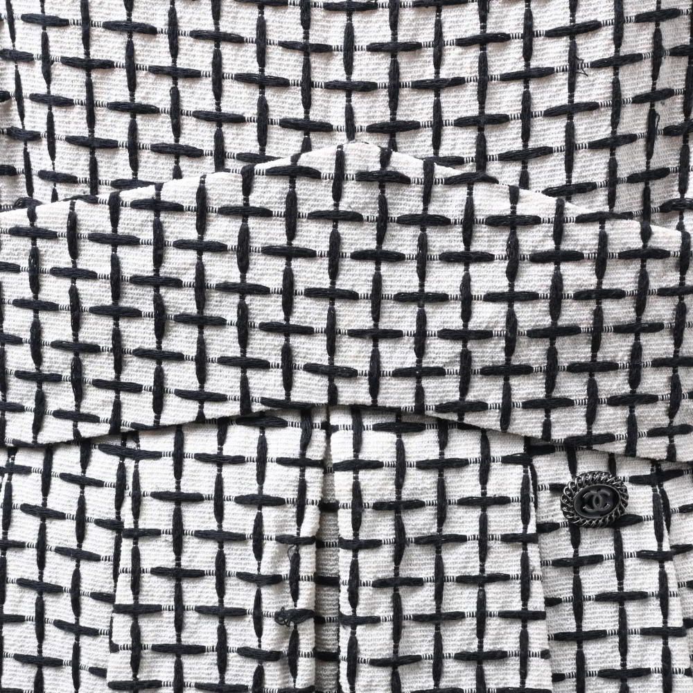 CHANEL 10P P37601V27334 シルク混 ノースリーブ ワンピース - メルカリ 