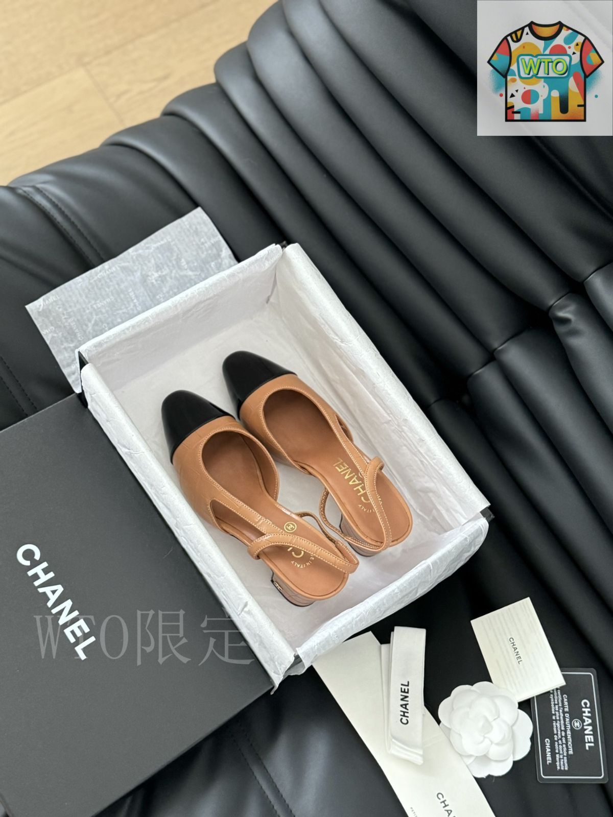 エレガントなパールの輝き♪【CHANEL】 スリングバックサンダル シャネル スリングバック バックレス サンダル25 - メルカリ