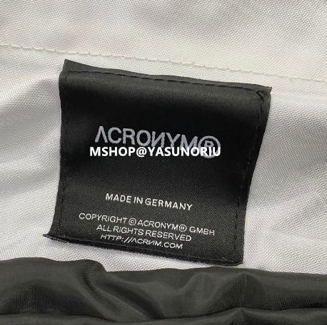 ACRONYM 3A-5 メッセンジャーバッグ - メルカリ