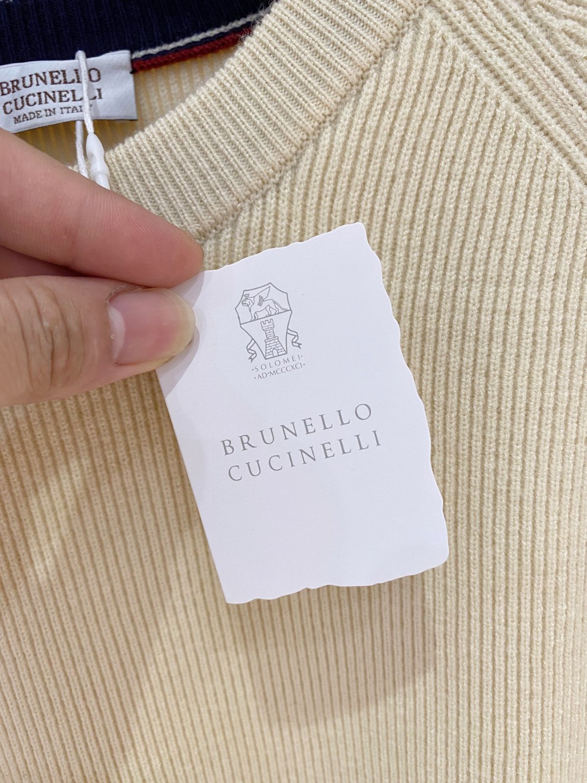 ベージュsizeM～2XL☆美品☆数量限定【送料無料】 Brunello Cucinelli
