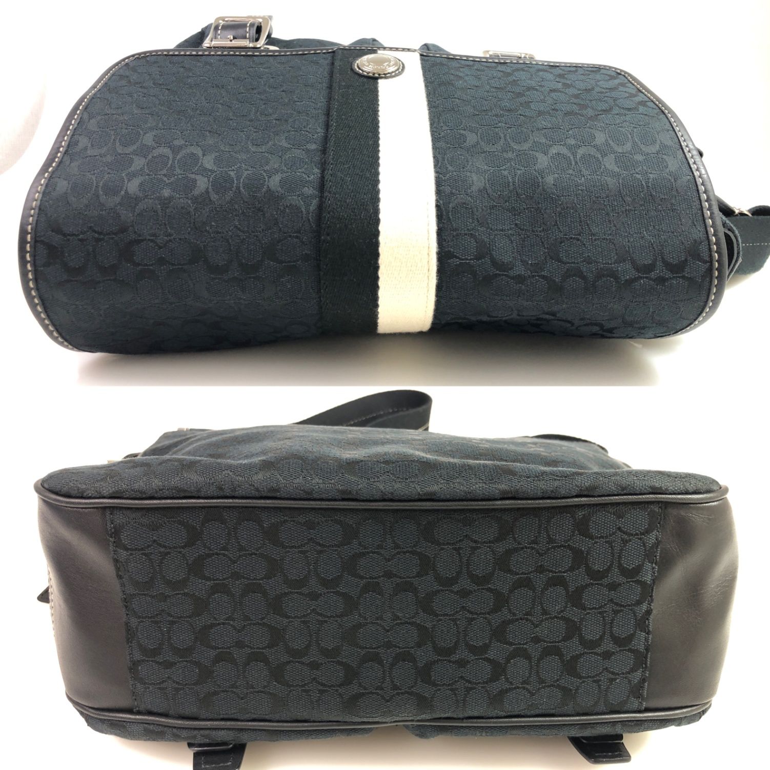 美品 コーチ COACH ショルダーバッグ 斜め掛け シグネチャー