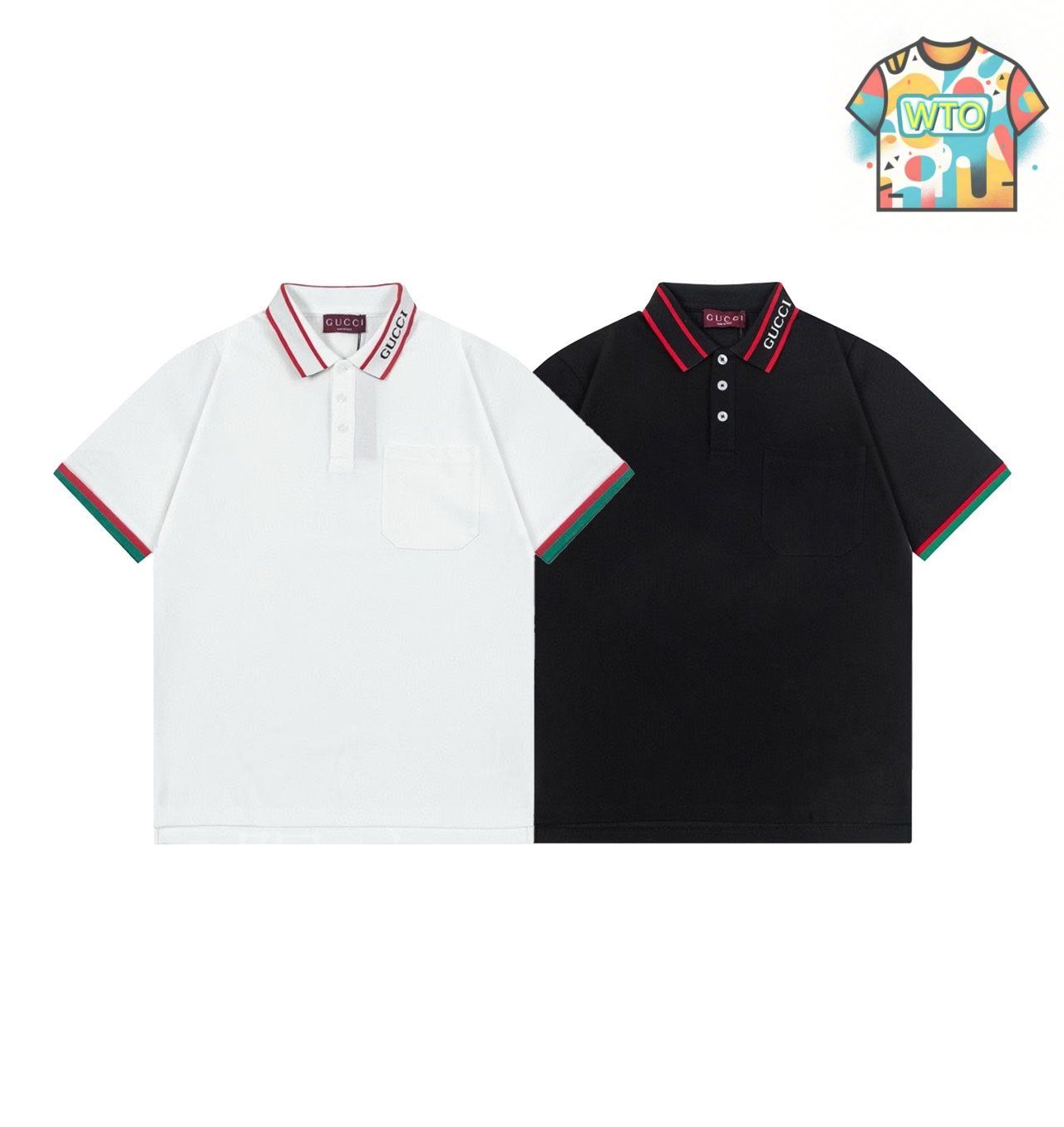 今日WTO】Gucci 2025 ユニセックス 黒色 ポロシャツ-KY48 - メルカリ