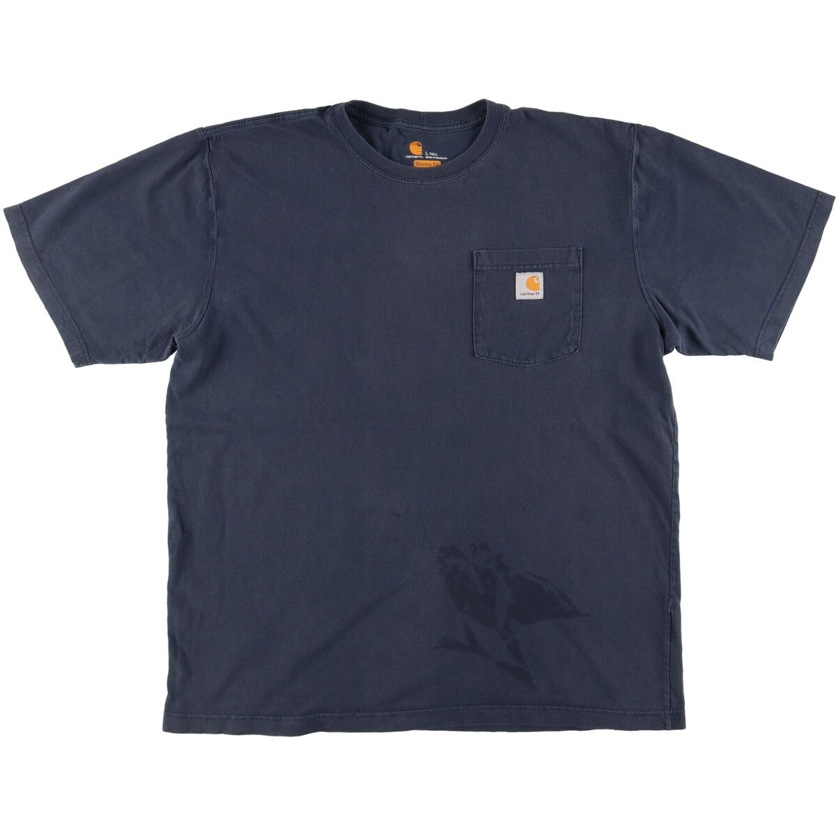 古着 カーハート Carhartt ORIGINAL FIT 半袖 ワンポイントロゴポケットTシャツ メンズXL/eaa429619