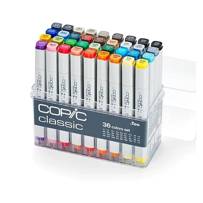 コピック COPIC Tooクラシック 36色セット