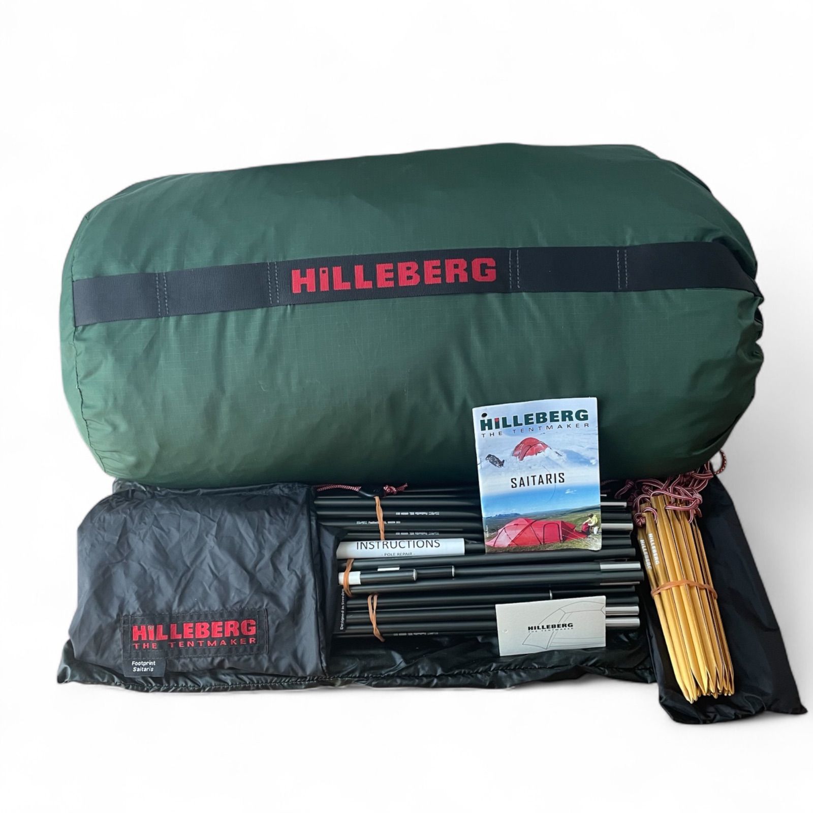 サイタリス Hilleberg SAITARIS ヒルバーグ 濃いグリーン 純正