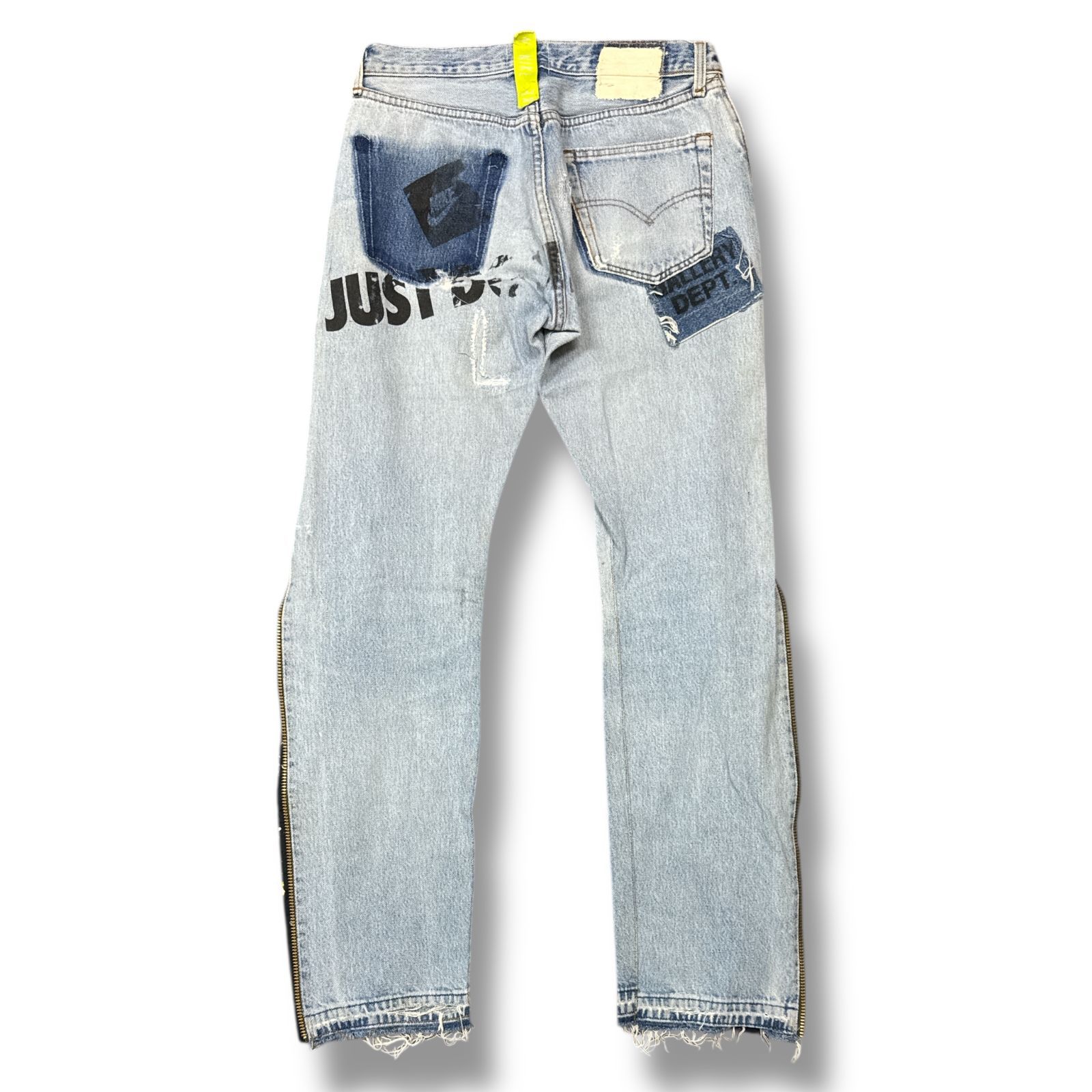 サイドジップ ジーンズ