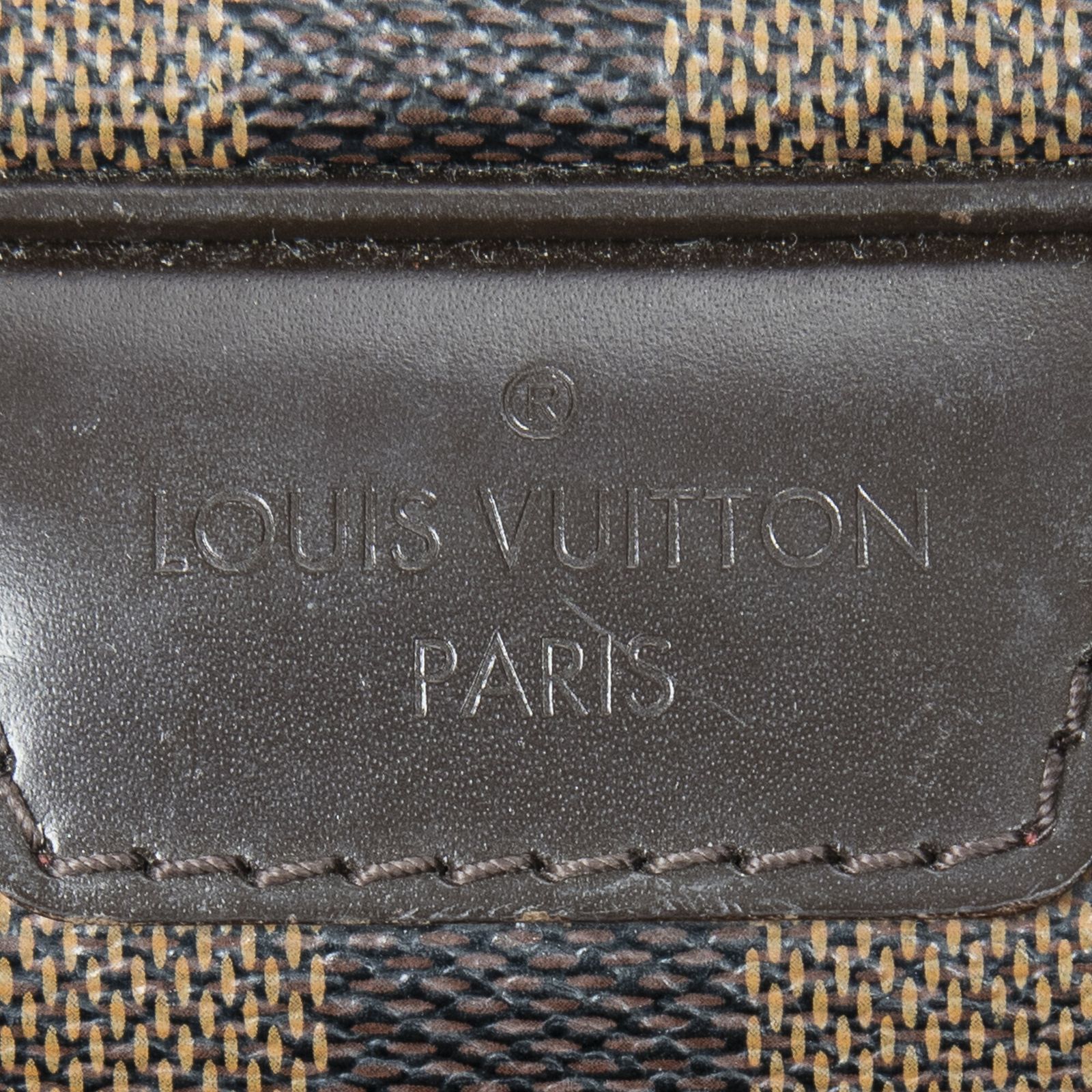 VUITTON ルイヴィトンリビングトン茶色ダミエ