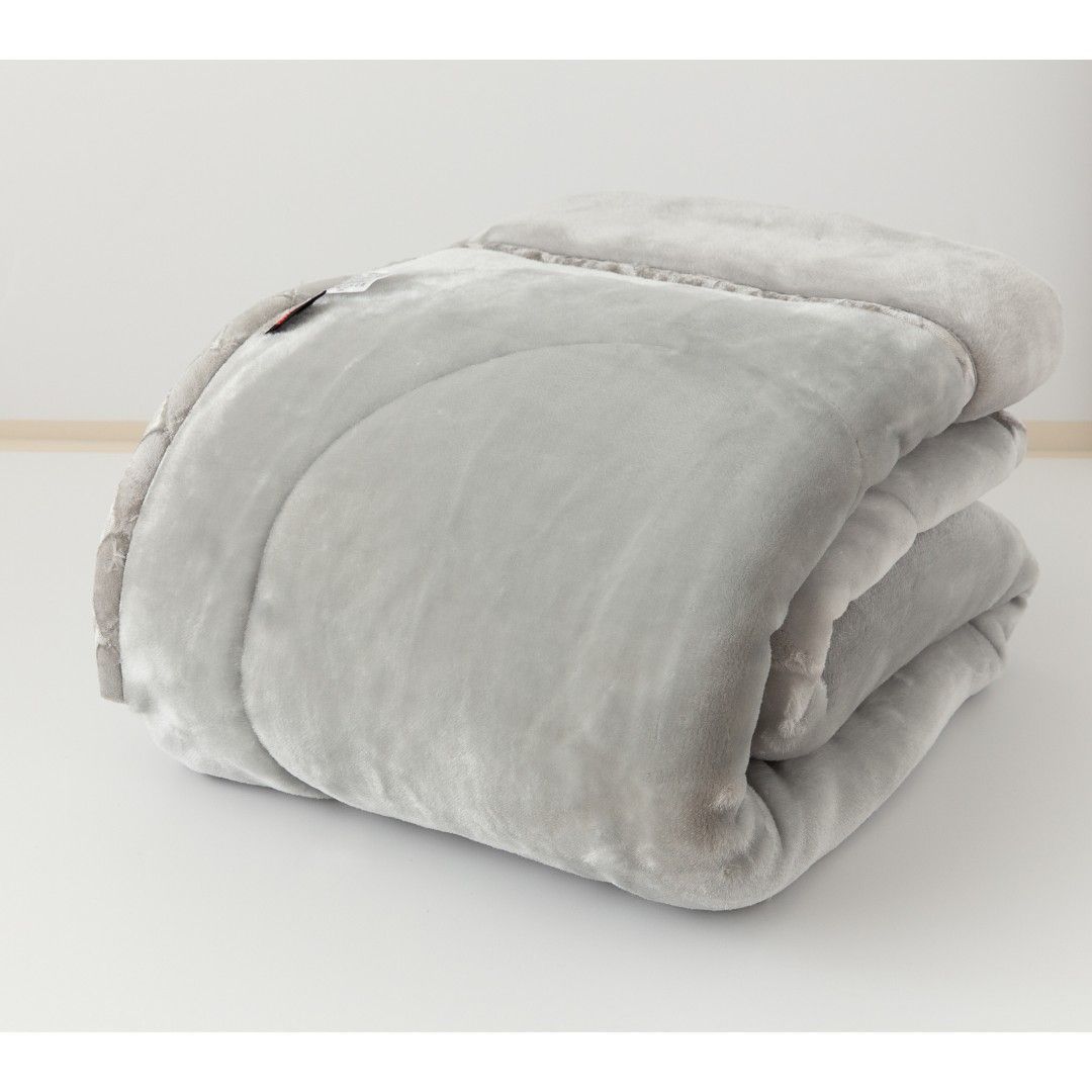 厚であったかいTEIJINの縦型わた入りの毛布 D