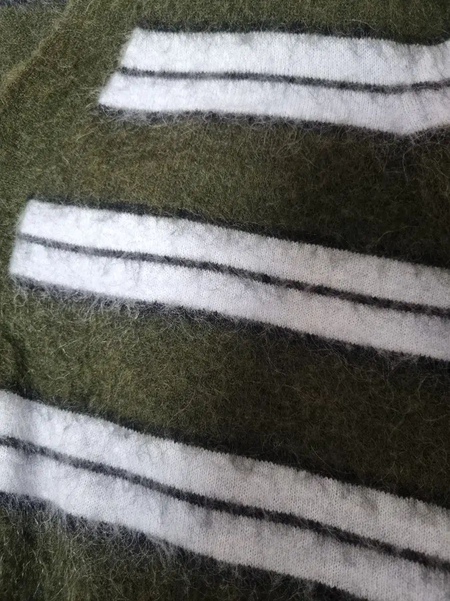 COS COS コス テクスチャー ニット セーター モヘア カーディガン M