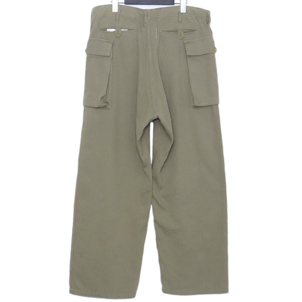未使用 INNAT HBT CARGO TROUSERS サイズ2 カーキ INNAT07-P03 HBT INNAT CARGO