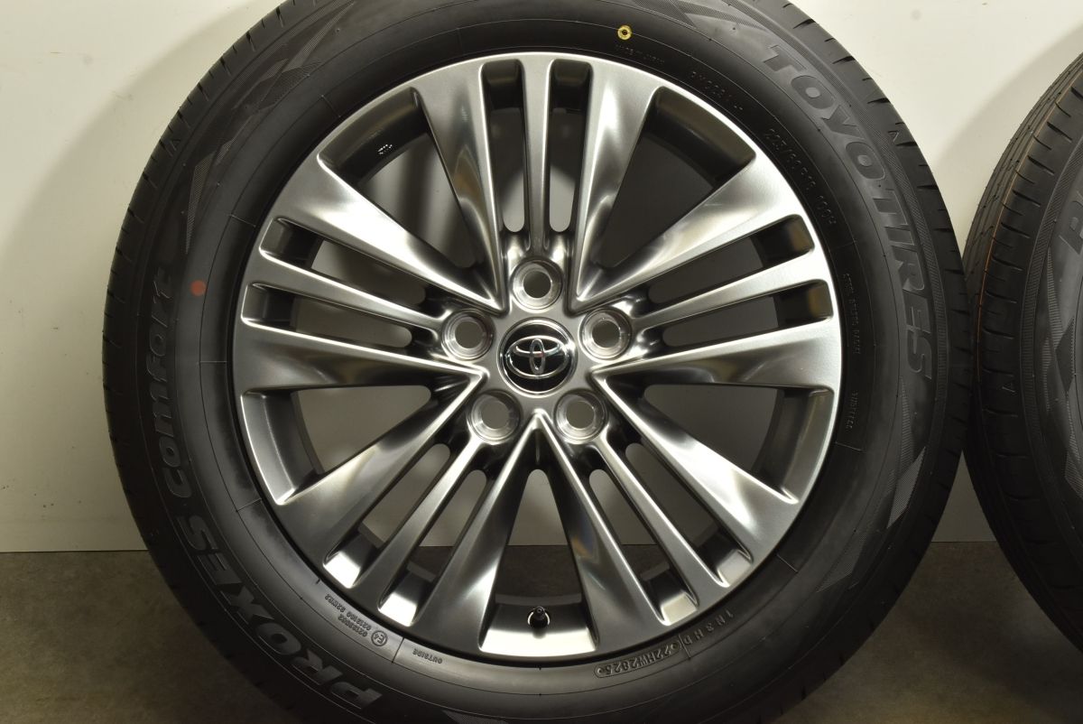 製 新車外し トヨタ 40 アルファード 純正 18in 7J 40 PCD120 トーヨー プロクセスコンフォート 225 60R18 ヴェルファイア 流用 FFCRYSTALESIA_COM