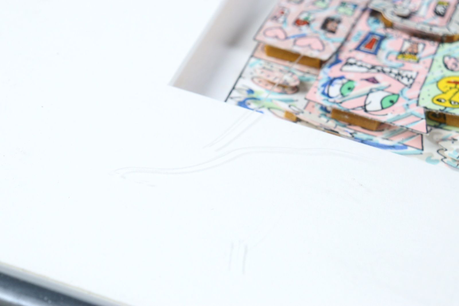 James Rizzi ジェームス・リジィ 「Winter」 3Dシルクスクリーン