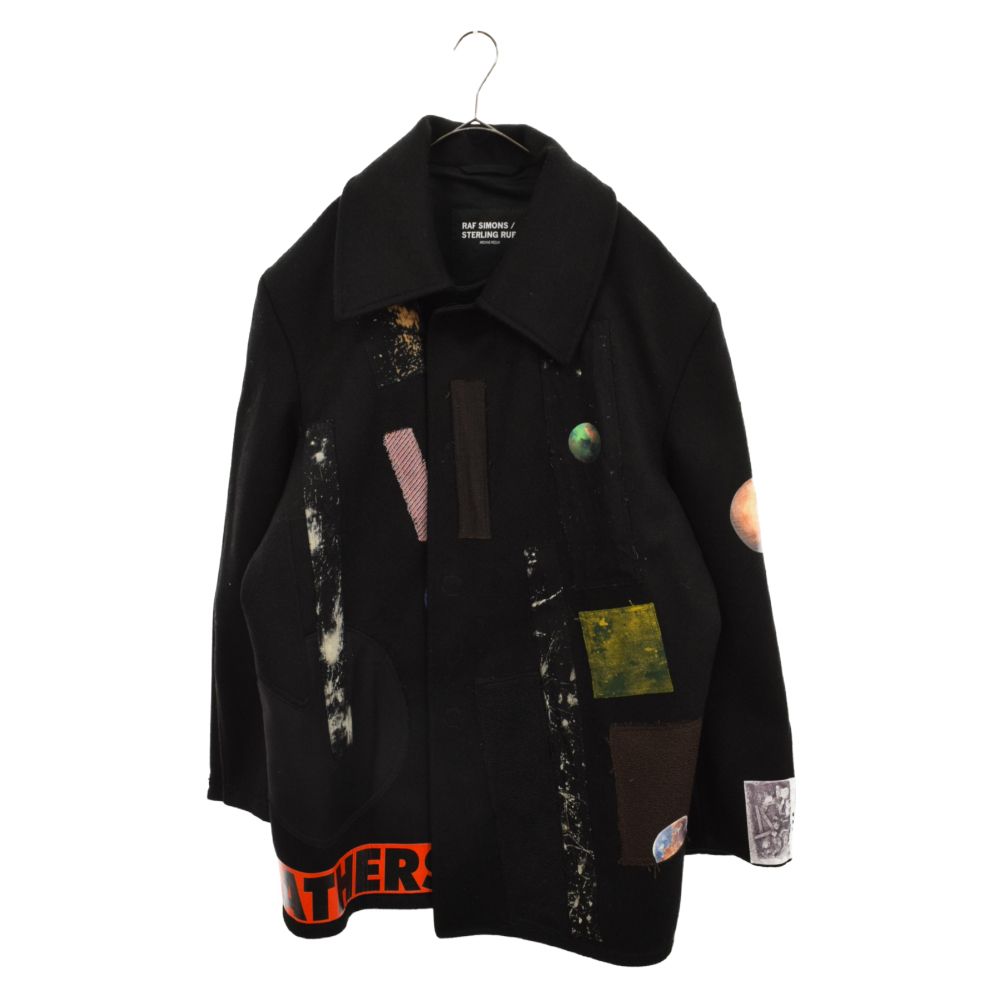 RAF SIMONS ラフシモンズ 14AW STERLING RUBY FATHERS Wool Coat ...