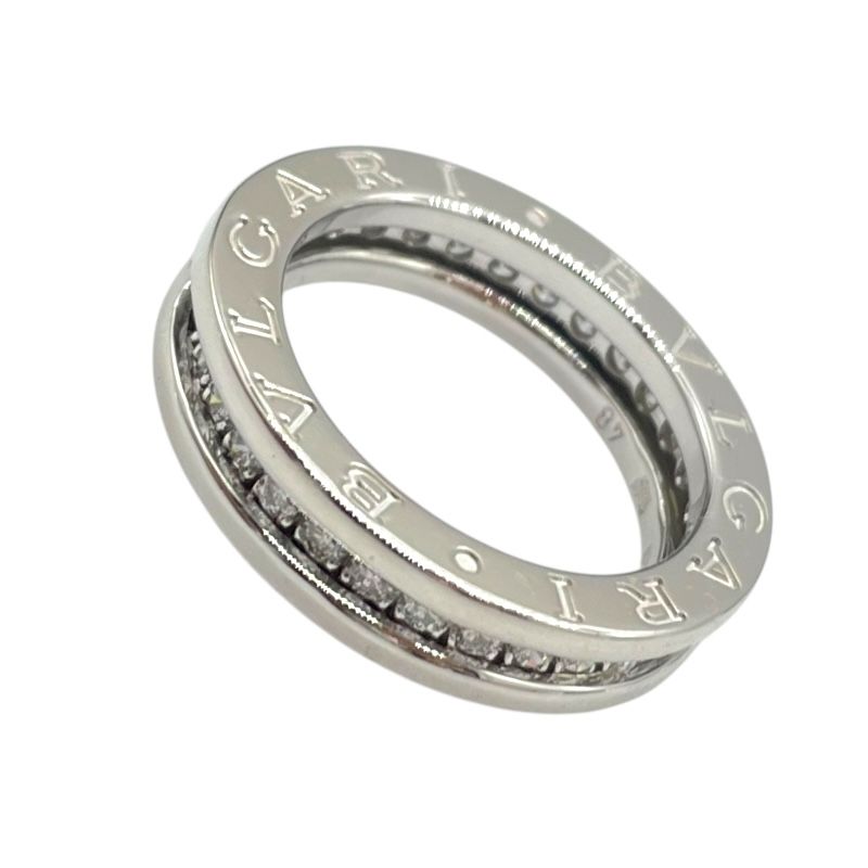 ブルガリ BVLGARI ビーゼロワンリング 1バンド XS 750WG 750WG|ダイヤモンド ジュエリー