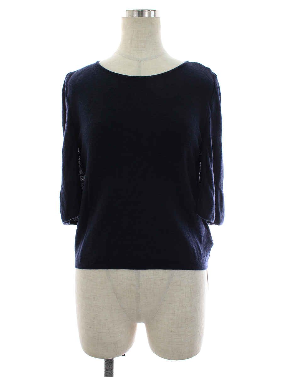 フォクシーブティック ニット セーター 41363 KNIT TOP CRESCENT 半端袖 ITX53N14BLIU フォクシーブティック ニット セーター 41363 KNIT TOP CRESCENT 半端