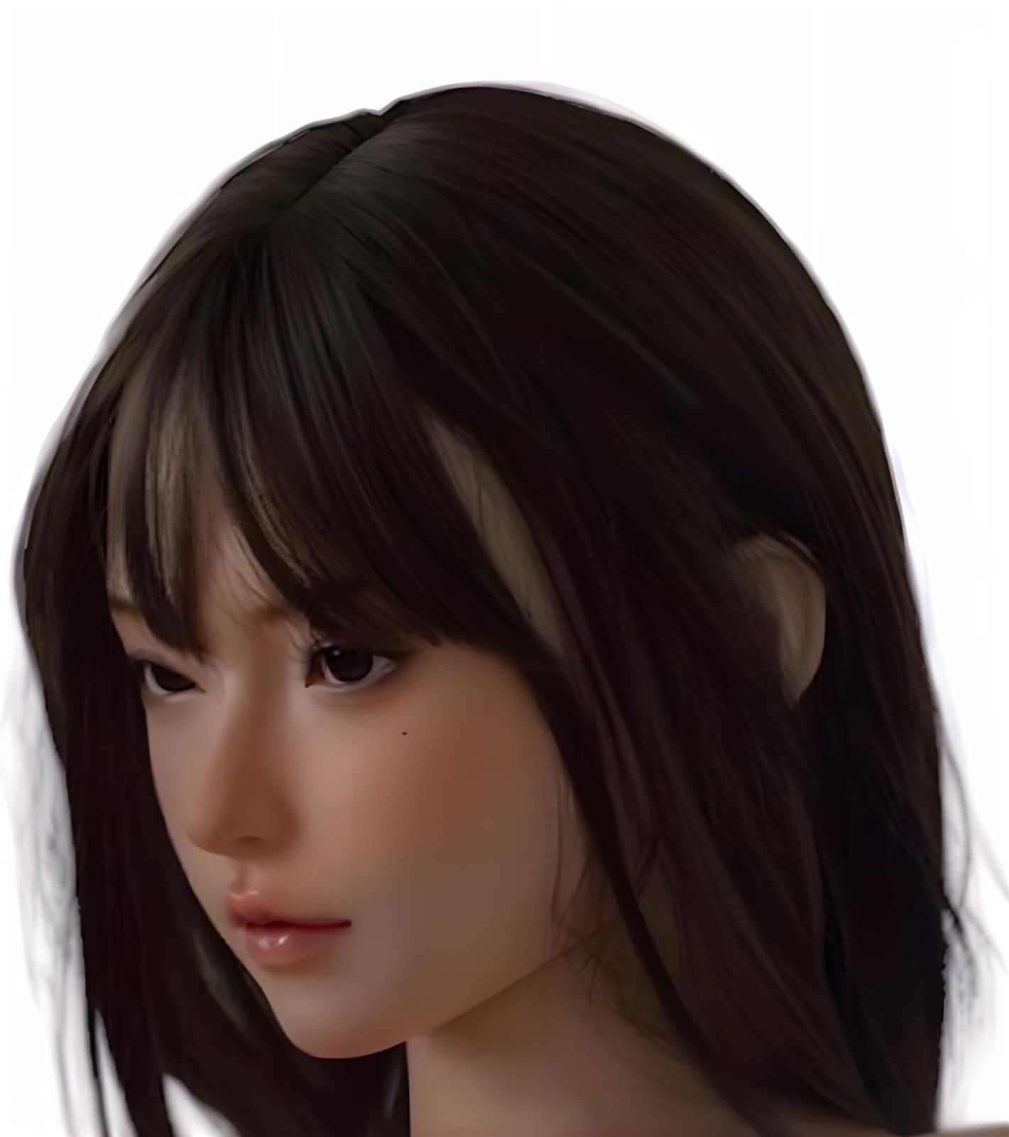 1/6 フィギュア 女性 ヘッド 手作業 手磨き リアル クオリティー