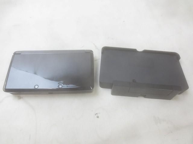 品 ゲーム ニンテンドー3DS 本体 CTR-001 コスモブラック 動作品 充電スタンド付き
