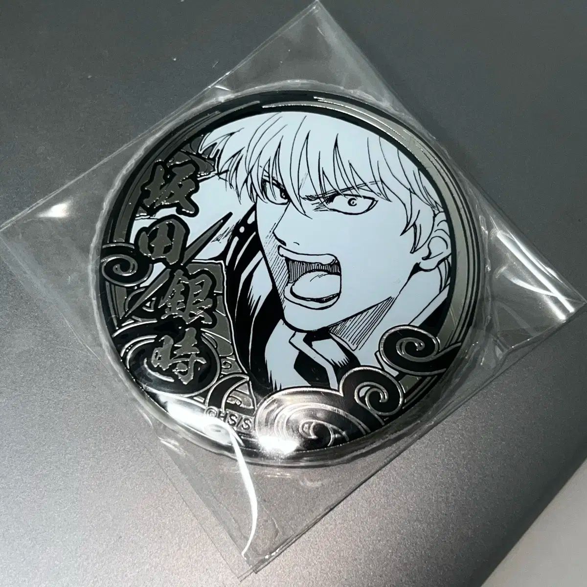 シルバーになる前 原画展 銀魂 銀時 シルバーソウル 缶バッジ