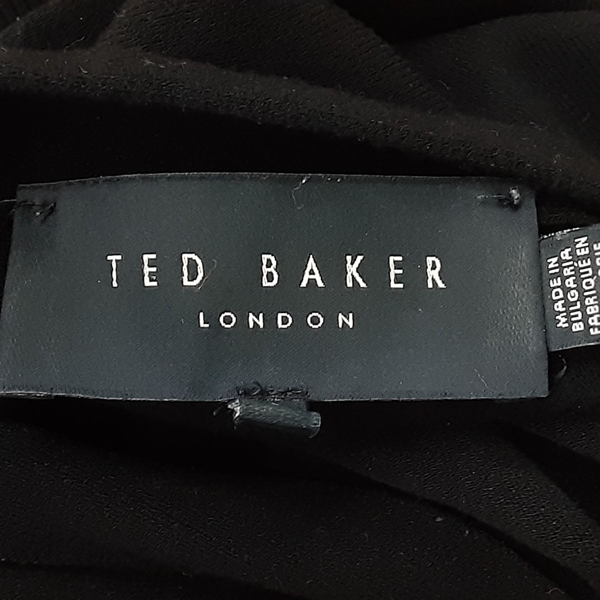 7,895円新品☆ TED BAKER サイズ0 ブラック織り込みラメ