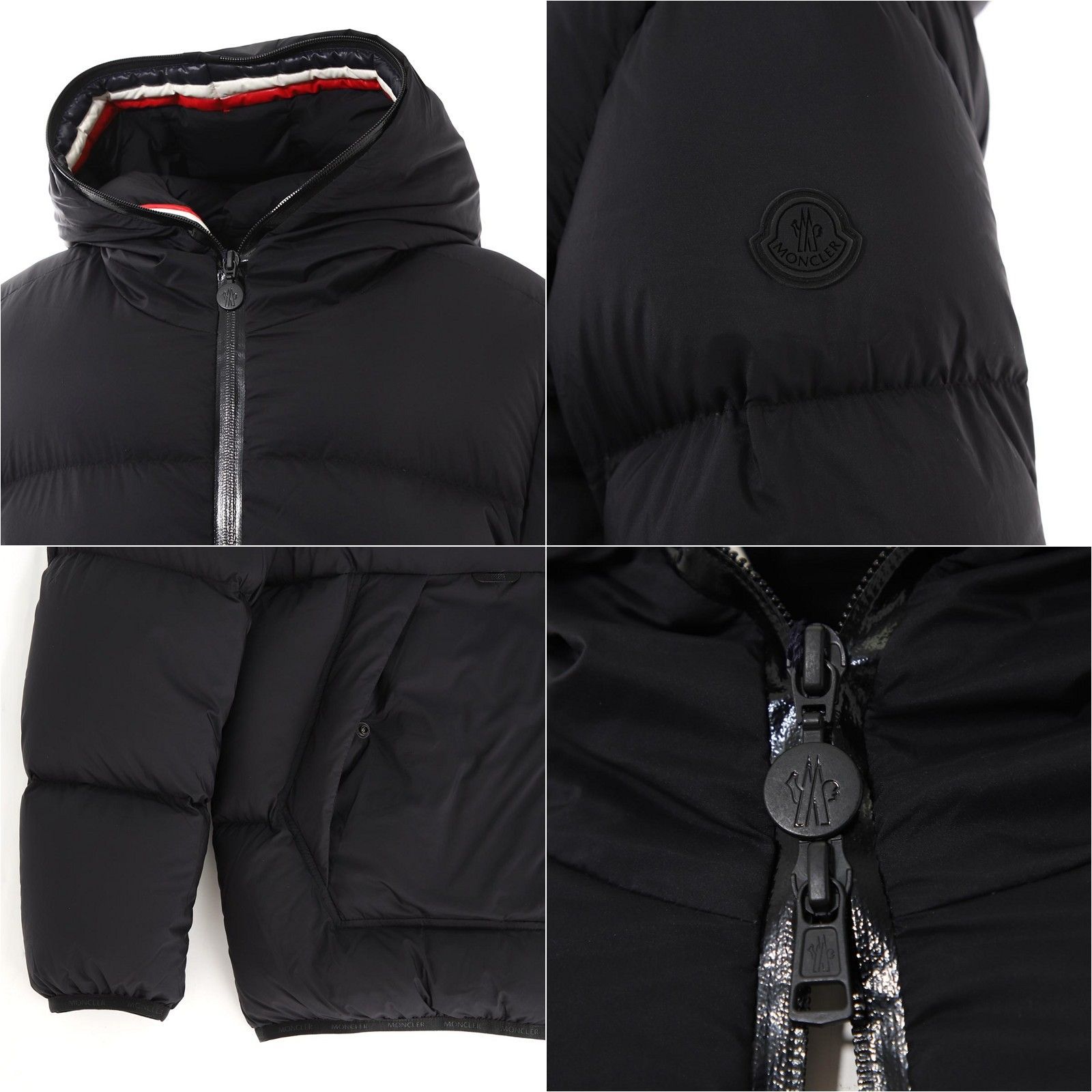 MONCLER CHAMPSAUR ダウンジャケット ブラック 1B55100 - セレクト