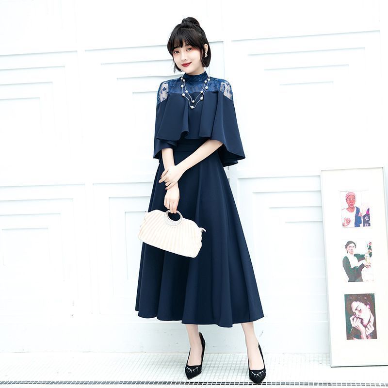 ワンピース パーティードレス レディース 結婚式 ロング丈 大きい