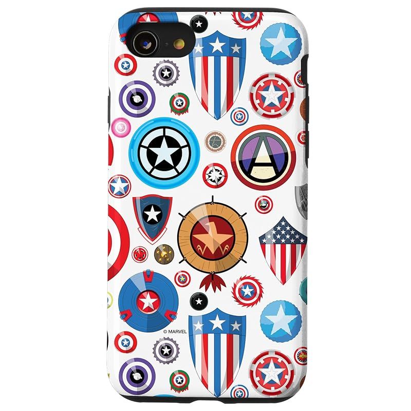 新品　iPhone SE (2020) / 7 / 8 マーベル スティーブ・ロジャース キャプテン・アメリカ シールド スマホケース