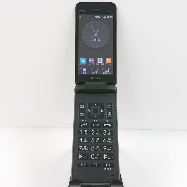 GRATINA KYF42 au ブラック 送料無料 本体 c10193