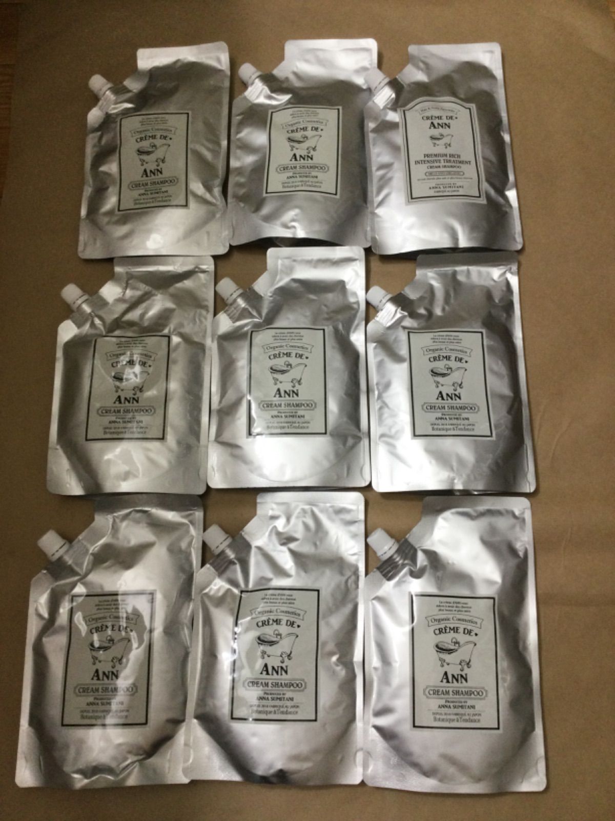 クレムドアン CREME DE ANN クリームシャンプー AA クリーム洗髪料 300g 9個セット