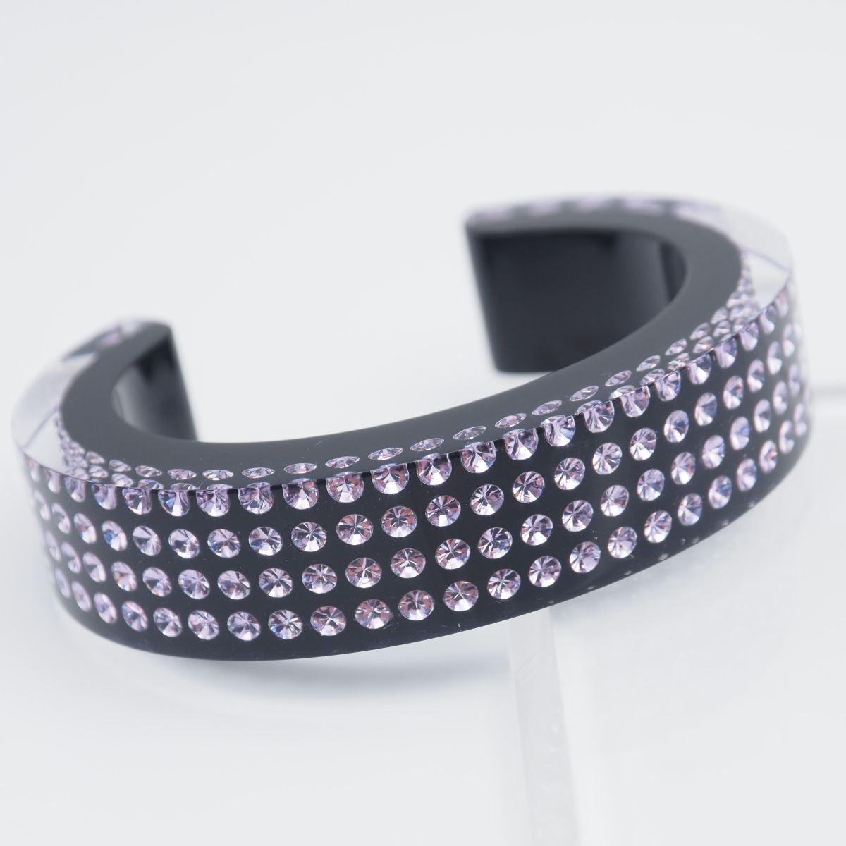 A772 スワロフスキー Swarovski ラインストーン バングル - メルカリ