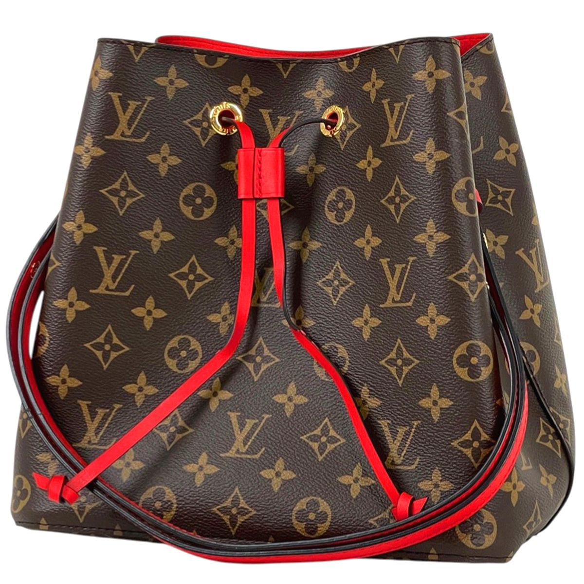 ルイ・ヴィトン　紐なし巾着型 ルイ・ヴィトン Louis Vuitton ネオノエ 巾着型 肩掛け 斜め掛け
