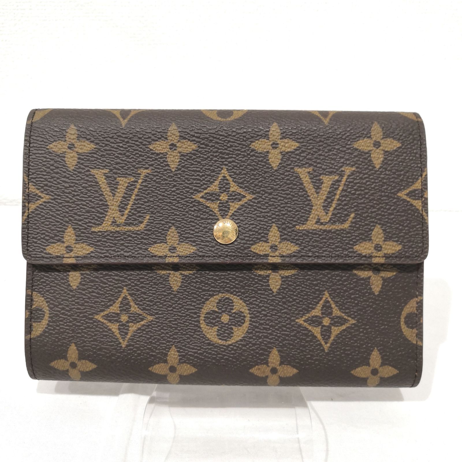 1382-9 Louis Vuitton LV ルイヴィトン 財布 モノグラム M61200 三つ折り財布 レディース 財布 ブランド ブランド財布