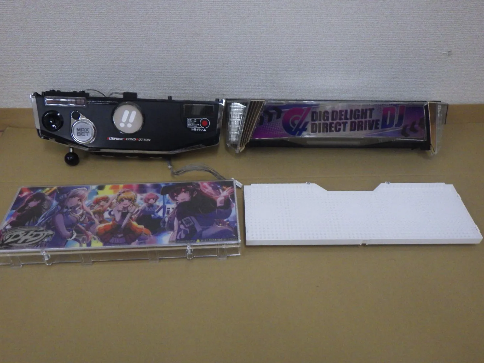 パチスロ実機　Ｄ４ＤＪ　データ対応　ボタンバイブ付き パチスロ実機 D4DJ データ対応 ボタンバイブ付き パチスロ実機