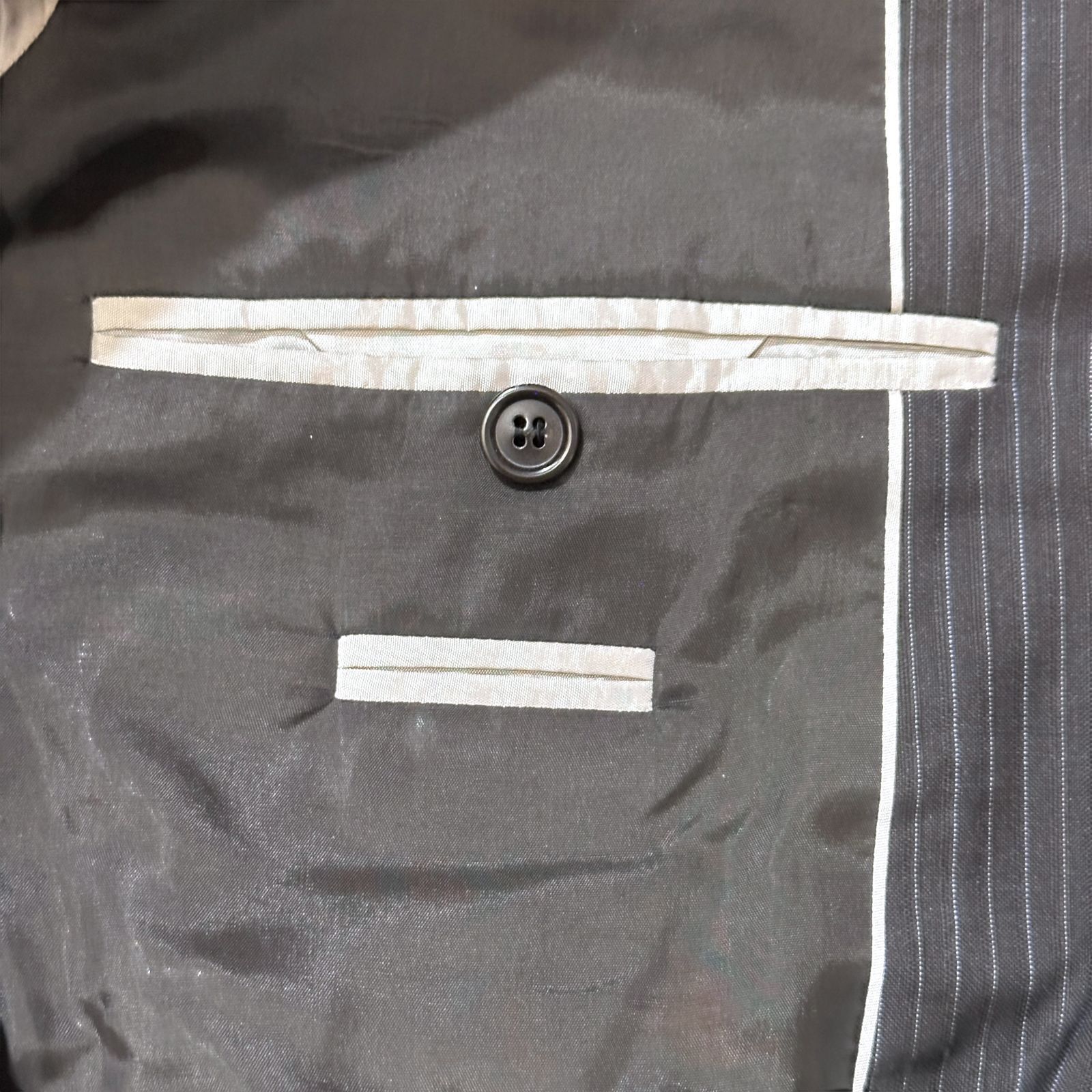 スーツセットアップ グレーボーダー