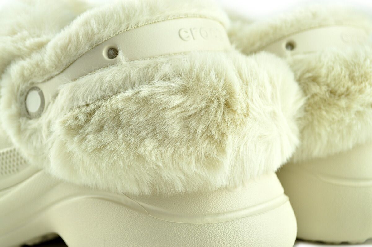 クロックス ベイ ラインド クロッグ ストッコ crocs BAE LINED CLOG STUCCO 靴 シューズ サンダル ウィメンズ レディース KIN-KAAI_COM